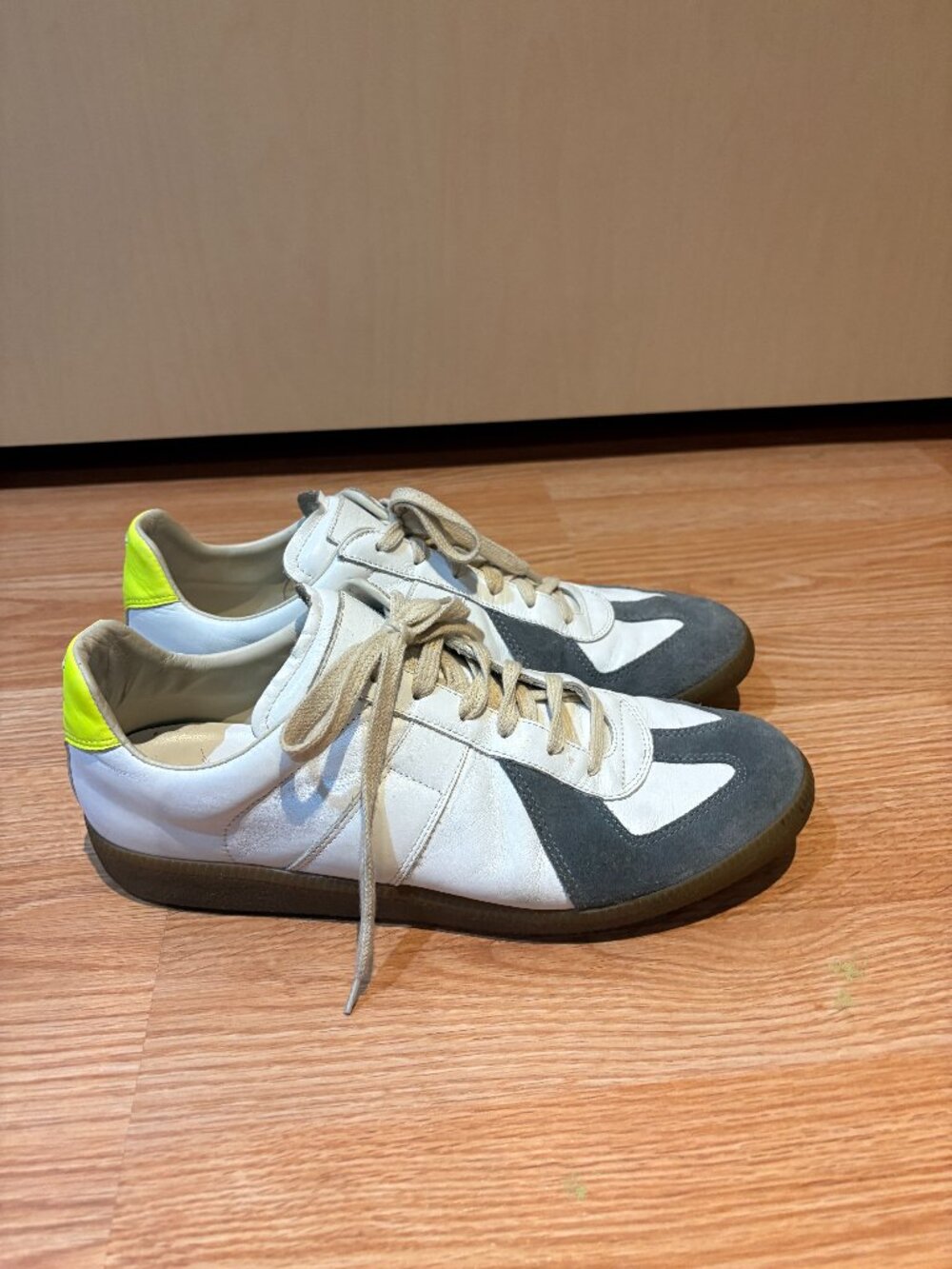 Maison Margiela S/S 19 Neon Back Panel GAT Sneakers
